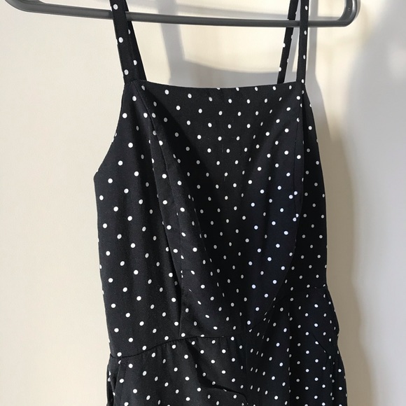 Old Navy Black Polka Dot Jumpsuit - Picture 4 of 7